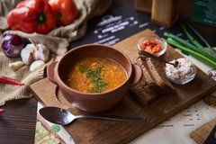 solyanka ( meat soup) 350 g